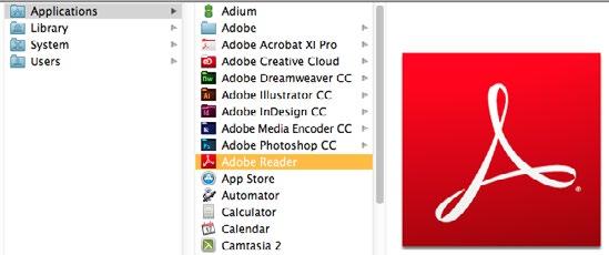 0 or greater) or Adobe Acrobat. See the Install Adobe Reader for free section below if you don t have Adobe Reader or Adobe Acrobat. All MACs have a built-in PDF viewer application called Preview.