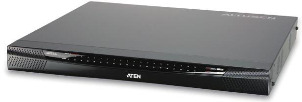 KVM over IP Switches Aten s new generation of KVM over IP switches - KN series allows local console and remote over IP for operators to monitor and their entire data center over a network using a