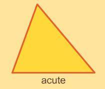 Objective 40: Types of Triangles Acute Triangle An acute triangle is a triangle with three acute angles.