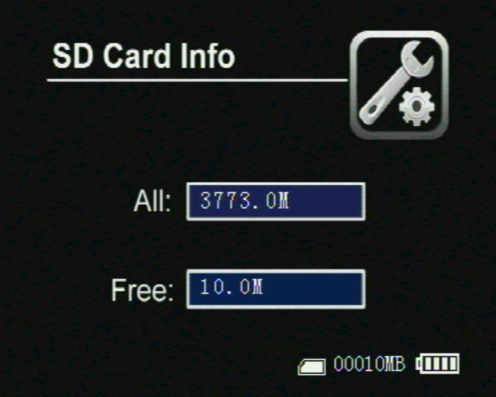 card. Default Setup: You can
