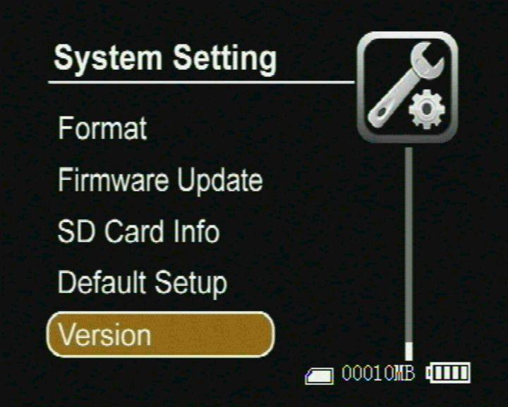 button to reset to default