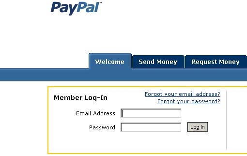 4 STEPS ON PAYPAL (1) Log onto Paypal