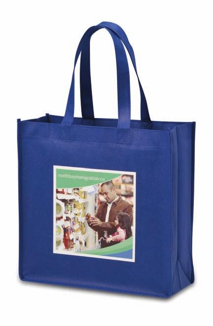 Max Imprint Bag - CEF 1400 Unit Cost $1.79 $1.59 $1.49 $1.39 $1.29 $1.09 Streamlined shopping bag provides the maximum visibility for your printed artwork!