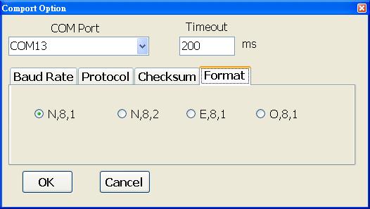 6. Click the Protocol tab and check the checkbox for the protocol that is set for the module. 7.