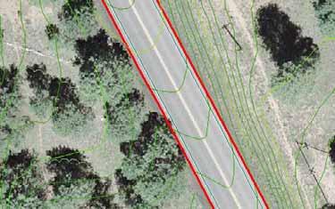 PAVED_SHOULDER Description: the edges of paved shoulders of roads Line type: continuous Color: 62 Elevation: yes Comments: PAVED_SHOULDER should be collected as