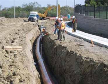 UTIL-GAS Description: linear trace of a gas line Line type: Dashed w/ G Color: 193 Layer: UTIL-GAS Elevation: Yes Comments: Collect