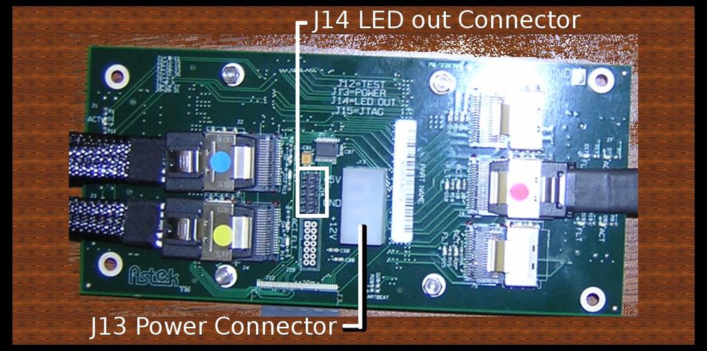 Connect Power Connect a standard 4 pin PC-AT connector from the System power supply to the Power Connector on the