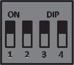 5. Description of the DIP switches and status LEDs 5.