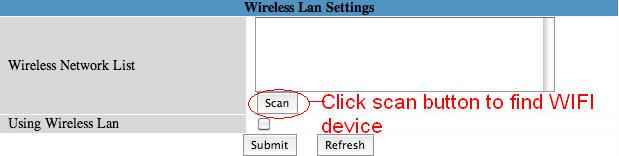 Figure 1.7 4 Wireless LAN Settings (1) Please choose Device Management and click Wireless LAN Settings.