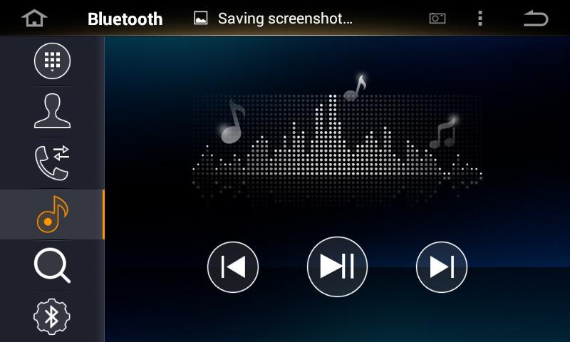 history Bluetooth Music Menu In this menu, you can control the music player original built in your