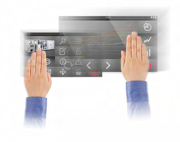 XP500 Tomorrow s Operator Controls Today Using multiple fingers to zoom, scroll, and swipe: It s about time that the gesture controls from which smartphones and tablets have long benefited came to
