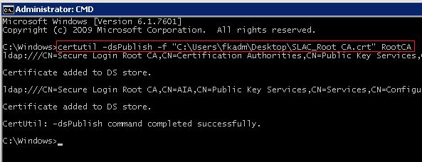 Step 2: Installing Root CA Certificates on a Windows Client To ensure secure communication and a trust relationship, you should install root CA certificates on Windows clients.