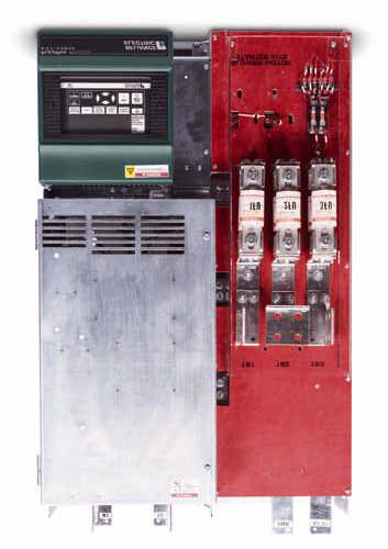 240 field on 230 VAC controllers - 230 VAC controllers can be set for field voltages 103-259 - 460 VAC controller can be set for field voltages 207-515 Field Current regulators for above base speed