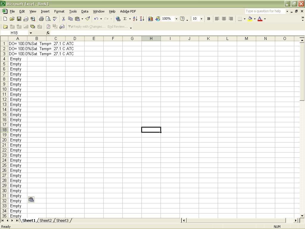 6.3 Paste data in Microsoft Excel, WordPad and Notepad Follow steps instructed in Section 6.