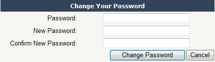Changing Password Click the Session tab and select Change my
