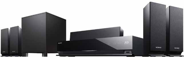 sony.co.nz 5.1 Channel DVD home theatre system Feel like you re part of the action as sound envelops you from every angle with this 1000 Watt BRAV