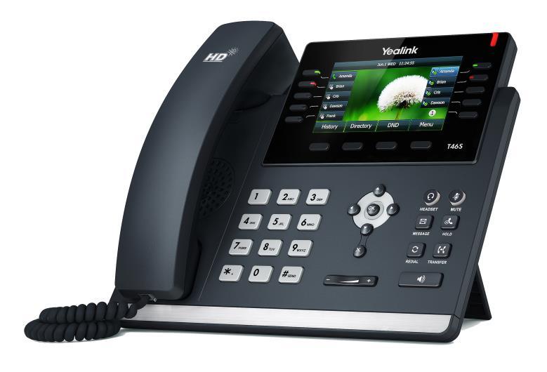 Yealink SIP-T46S IP Phone User guide This user guide provides you with all the information you need to get the most from your phone. You must first set up your phone before you can use it.
