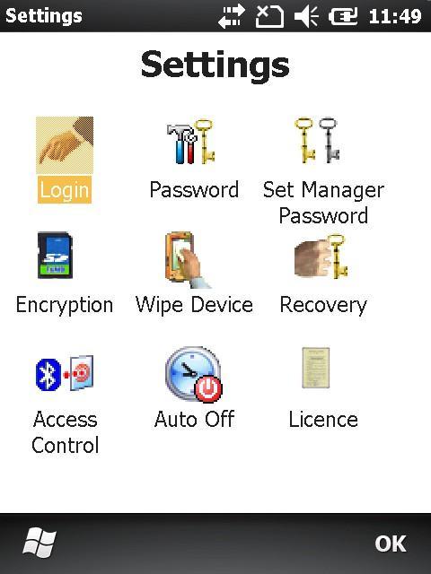 used to remove access of the Security Settings from the user. i.