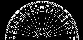 Between which two compass points can you see a right angle/half
