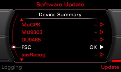 Device Summary screen is displayed in the subsequent