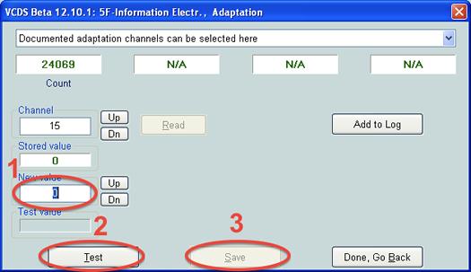 Exit Adaptations and return to the main screen (Click "Done, Go Back").