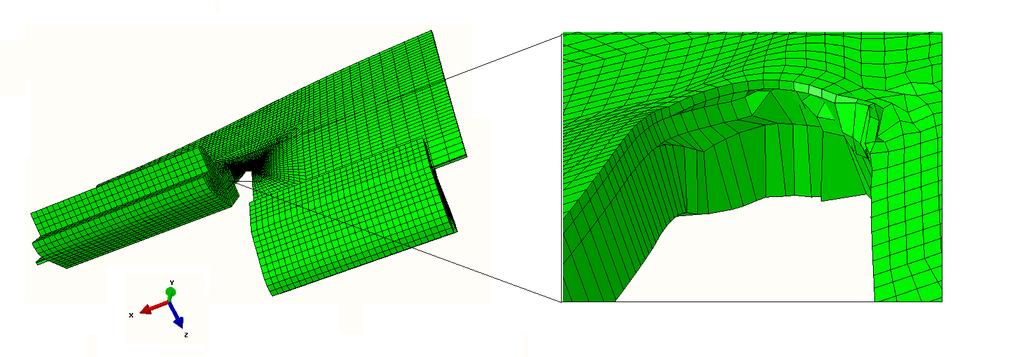 Cohesive Zones in Helius:MCT Cohesive zone runs do not converge Deformation in cohesive