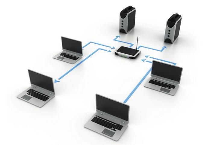 A local area network (LAN) tends to be based in a single location - for example, in one building - where network devices are connected over a relatively short distance.