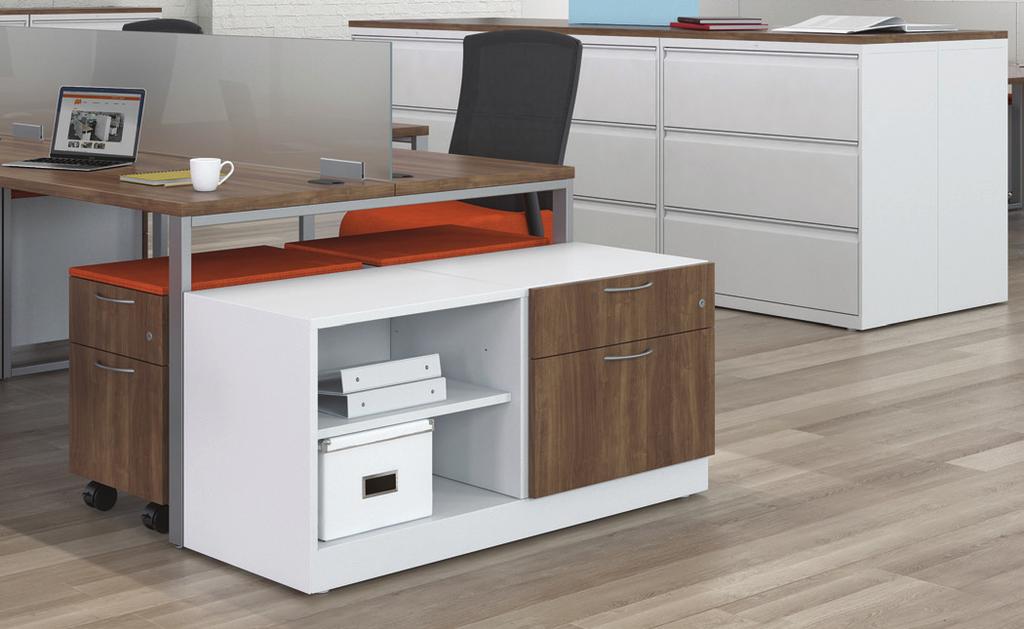 GSA SIN 711-2/3 Storage REFERENCE EMERGE PREFIX Storage Maxon Freestanding Storage options incorporate innovative, durable designs that maximize the efficiency of your workspace.