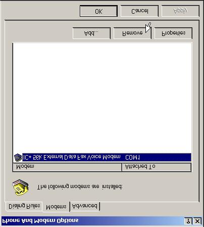 6.3 Windows 2000 1. Move your cursor as following sequence Start \ Settings \ Control Panel.