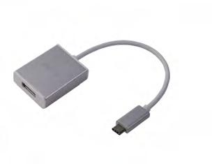 LMP USB-C to DisplayPort Up to 4K@60 Hz Transmits video and audio signal
