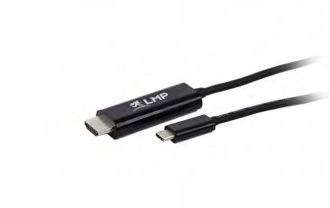 LMP USB-C to HDMI cable, 1.