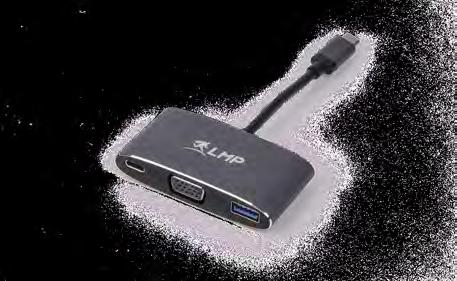 USB-C charging port 1080p@60 Hz via VGA Data 