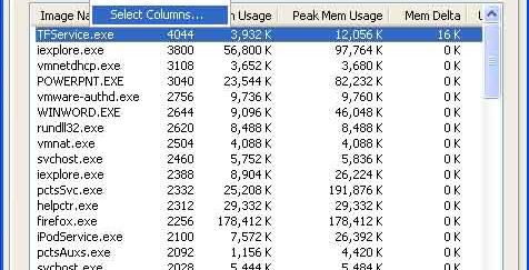 VM program size If overall memory usage needs to be