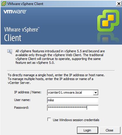 vsphere Client (Windows) It s still here! Direct Access to hosts VUM remediation New features in vsphere 5.