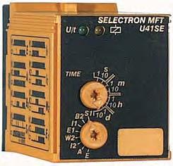 Stop monitoring with control contact I1 Pulse limitation timer voltage control I2 Pulse extension with control contact W2 Wiping on trailing edge E1 Delay on with control contact Time end ranges