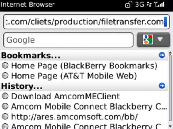 Click the Browser icon. Your default internet browser displays. 3.
