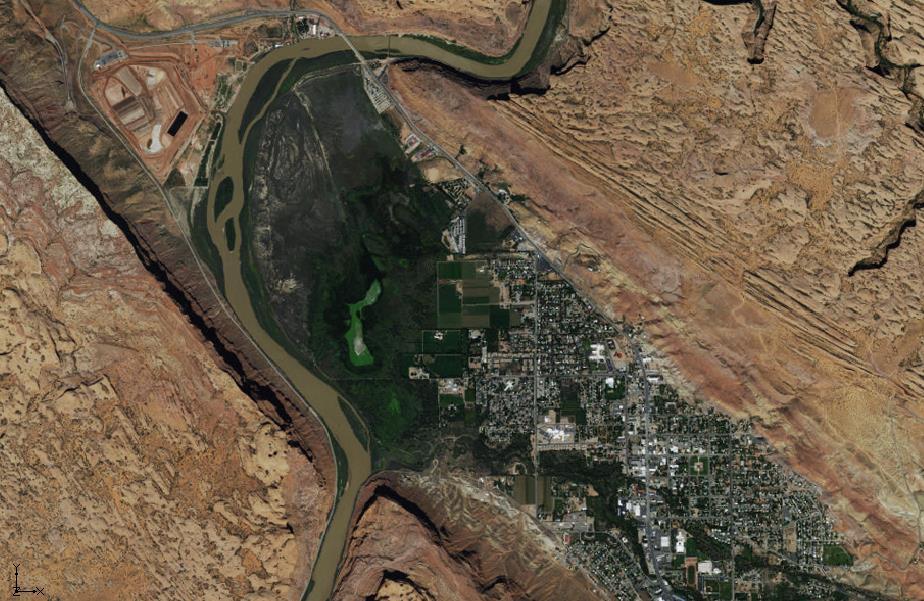 1. Click the Add Online Map macro to bring up the Virtual Earth Map Locator dialog. 2. In the Search section, enter Moab, Utah in the Place to search for field and click Jump to Search Location. 3.