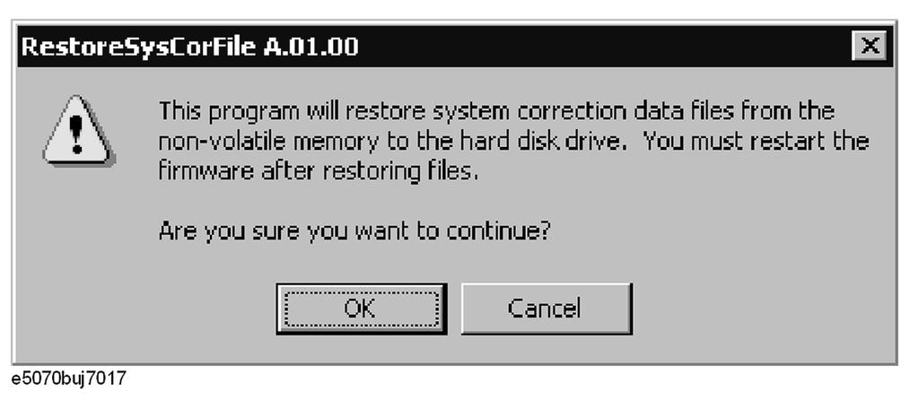 Update Procedure for Hard Disk Type 2 Writing System Correction Data of Backup Memory to Removable HDD The following is a description of the procedures to write the system correction data stored in