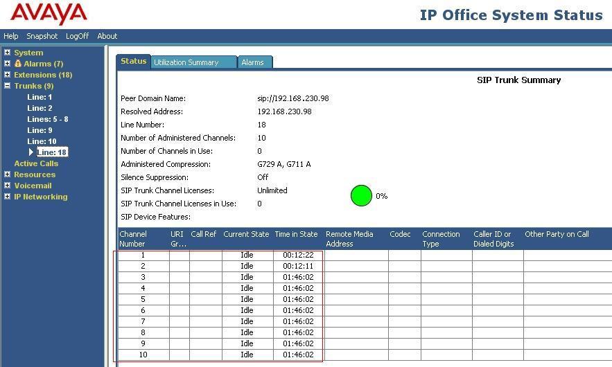 8.2. Monitor The Monitor application can also be used to monitor and troubleshoot IP Office. Monitor can be accessed from Start Programs IP Office Monitor.