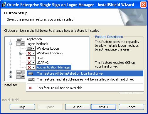 Installing ESSO-AM To install and configure ESSO-AM, you must complete several procedures: Install the ESSO-LM Agent and Administrative Console Install the ESSO-AM Agent Adjust the settings in the