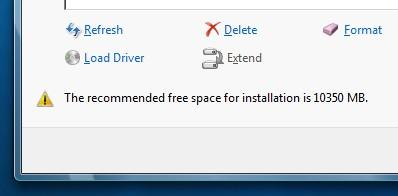 This does not mean your installation won't succeed. It might, but why risk it?