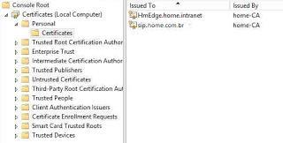 Configuring Certificates in the Services With the