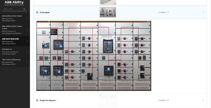 The ABB Ability Electrical Distribution Control System also provides access on a multi-site level, simultaneously monitoring and comparing the performance of different facilities.