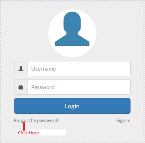2.2. Recovering Forgotten Password If you have forgotten your password by using this option you can recover your password.