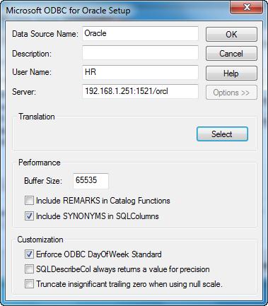Data Management Tools 11 6. Type a meaningful name for this ODBC data source in the Data Source Name text box. 7. Type a description for the data source in the Description text box. 8.