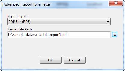 Data Management Tools 124 Setting Report Printing Navicat supports to make schedule for printing your report to physical printer or in multiple format, e.g. Excel, HTML, PDF and more.