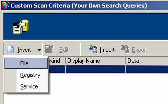 Click the Insert button and then select the File menu option. 3.
