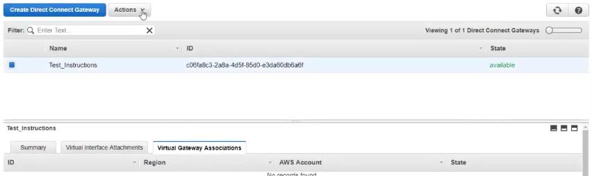 Make a note of the ASN as you will need to enter this information when setting up your first cloud volume in an AWS