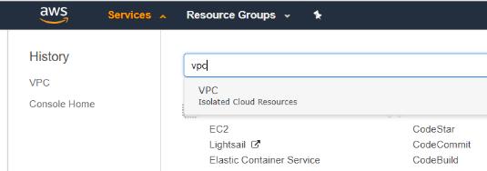 3. Click Your VPCs on the navigation pane to the left. Then click Create VPC to display the Create VPC page. 4. On the Create VPC page, complete these tasks: a.