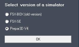 Launch your EZCA configure tool and choose the version of simulator.